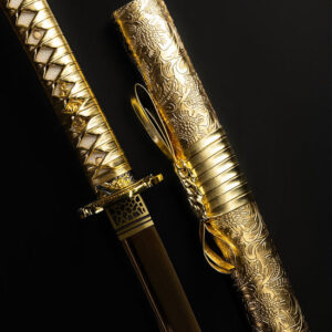 Katana Dragon Dorado